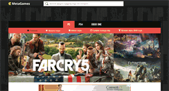 Desktop Screenshot of metagames.ru